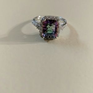 Mystic Topaz ring